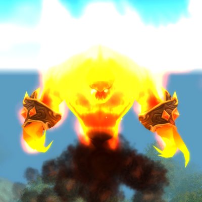 Burning Destroyer