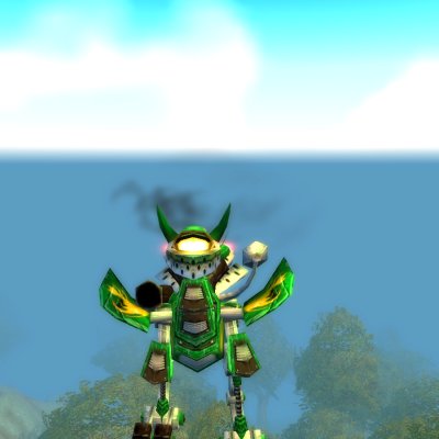 Swift Green Mechanostrider