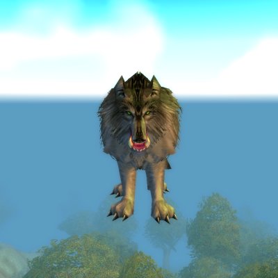 Dire Riding Wolf