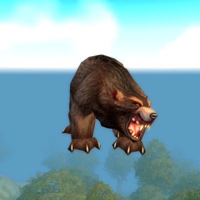 Giant Grizzled Bear